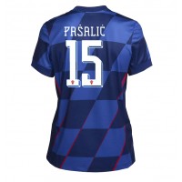 Chorvátsko Mario Pasalic #15 Vonkajší Ženy futbalový dres ME 2024 Krátky Rukáv
